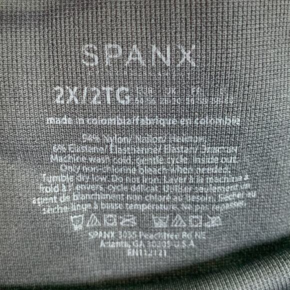 Spanx High Waisted Camouflage Seamless Stretch Legging Tights W-460 Plus Size 2X - Picture 3 of 5